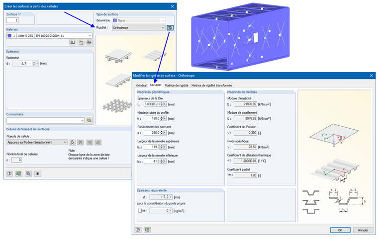 Créer les surfaces à partir des cellules