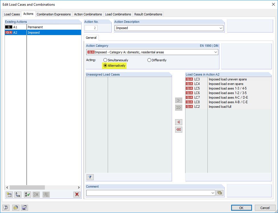 Autre considération pour les cas de charge variables