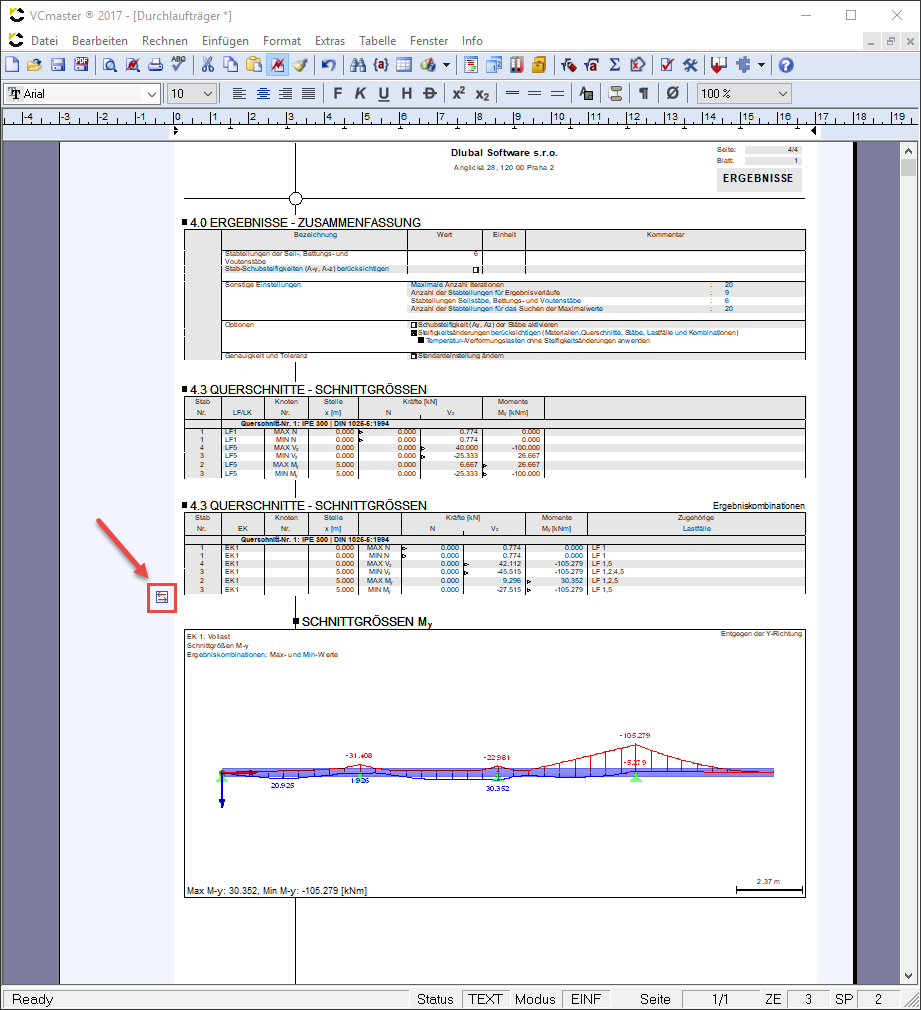 Chemin du fichier RFEM ou RSTAB correspondant