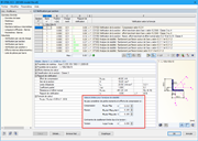 Valeurs limites du cas 1 et analyse de flambement réussie