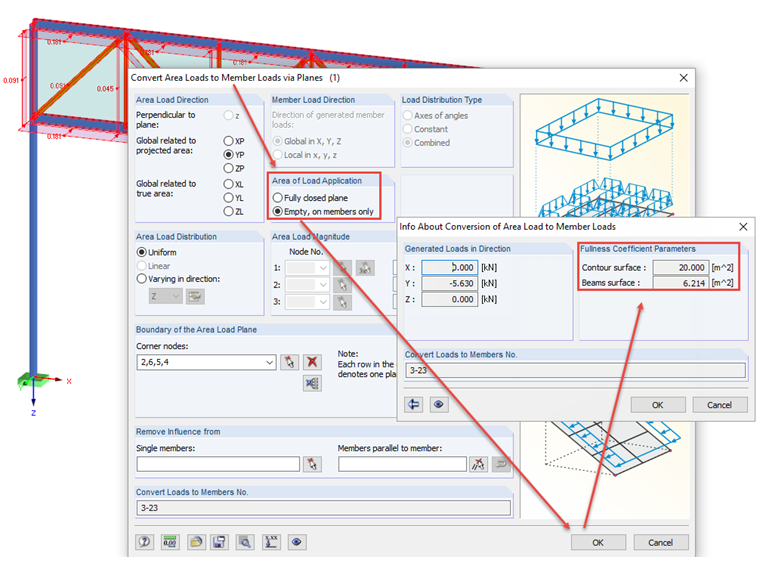 Paramètres d’affichage pour la détermination de la solidité dans RFEM/RSTAB