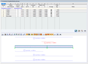 Fenêtre « 3.1 Armature longitudinale fournie » dans CONCRETE