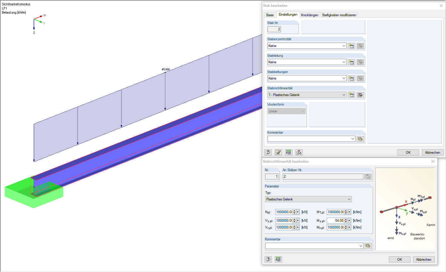 Definition plastisches Gelenk