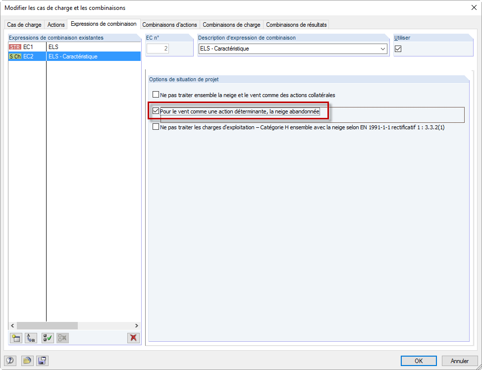 Für Wind als maßgebende Einwirkung Schnee nicht berücksichtigen