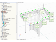 Affichage d'informations supplémentaires sur les appuis linéiques