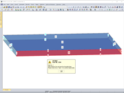 Surface latérale S4 avec six lignes de contour