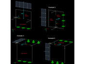 Exemple 1 : Coupe horizontale à travers un voile
