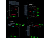Exemple 1 : Coupe horizontale à travers un voile