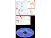 Modifier la charge de surface : Distribution de charge « radiale »