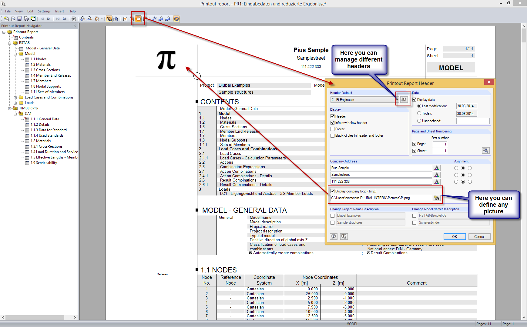 Définissez votre propre logo