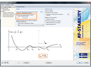Eigenformen ab kritischem Laststeigerungsfaktor finden
