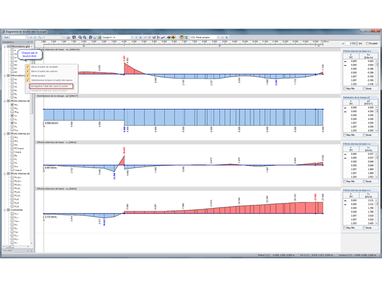 Enregistrer le statut des cases à cocher