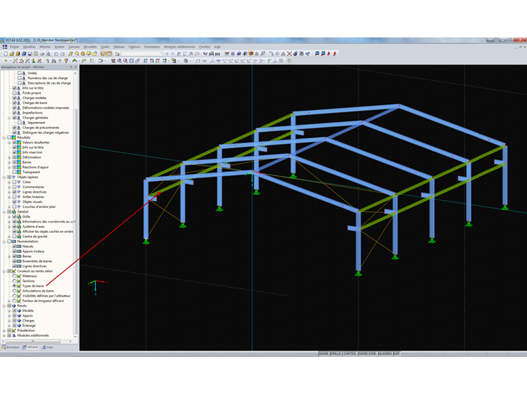 Utilisation des couleurs dans le rendu pour les types de barre