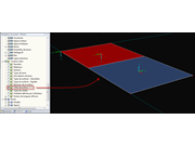 Coloration de surface dans le rendu en direction de l'axe z