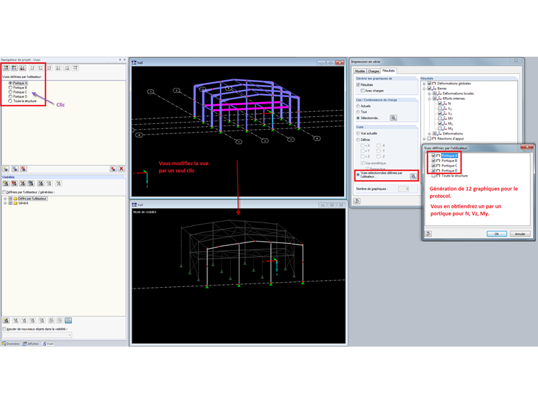 Basculer entre les vues