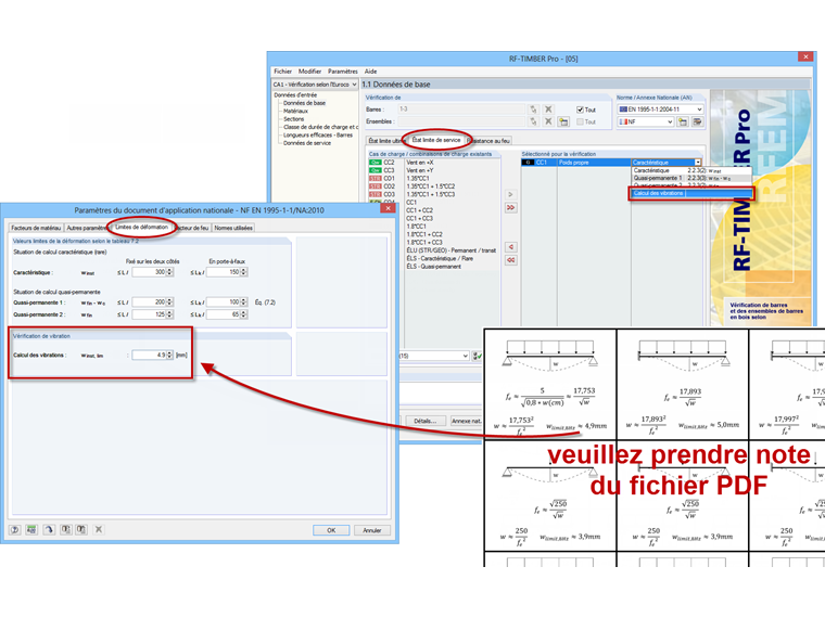 Poutre à trois travées