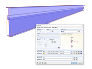 Modification d'une barre avec une section SHAPE-THIN variable