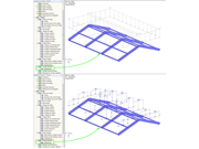 Affichage des charges de surface générées