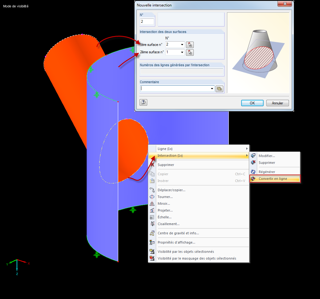 Génération automatique des intersections
