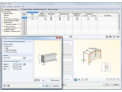 Maintien de gauchissement à travers la platine d'about
