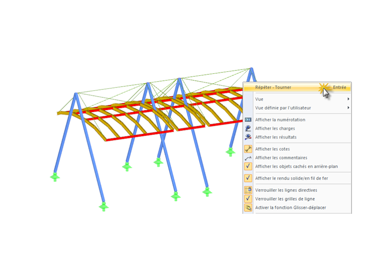 Rappel de la dernière fonction dans RFEM 5 et RSTAB 8
