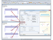 Précontrainte initiale de la charge de barre