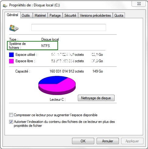 Problèmes possibles avec les fichiers volumineux