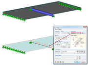 Modellierung eines verbundlosen Unterzuges