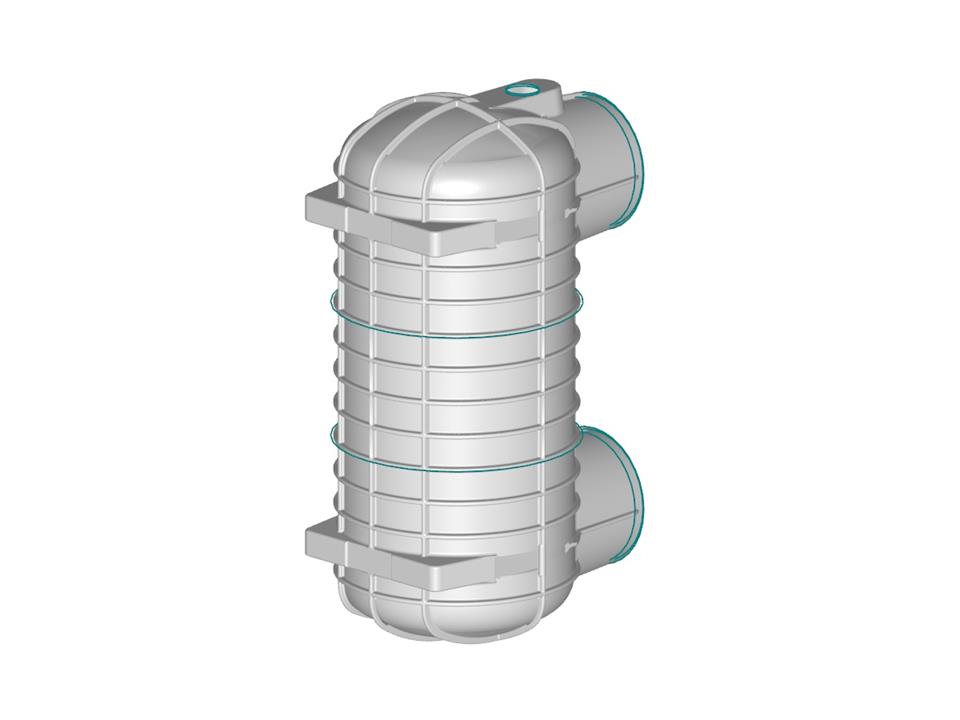 Sammelgrube aus PE | Prof. Dr.-Ing. G. Nonhoff