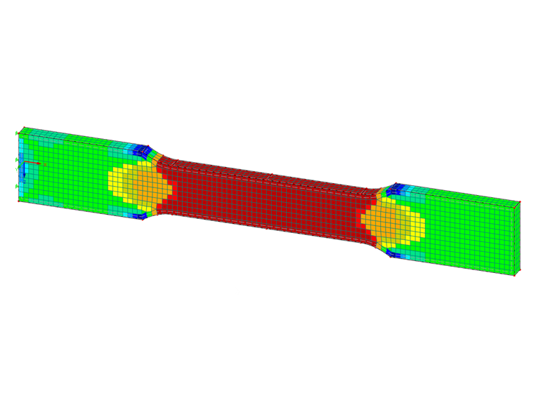 Modèle du solide pour l’essai de traction