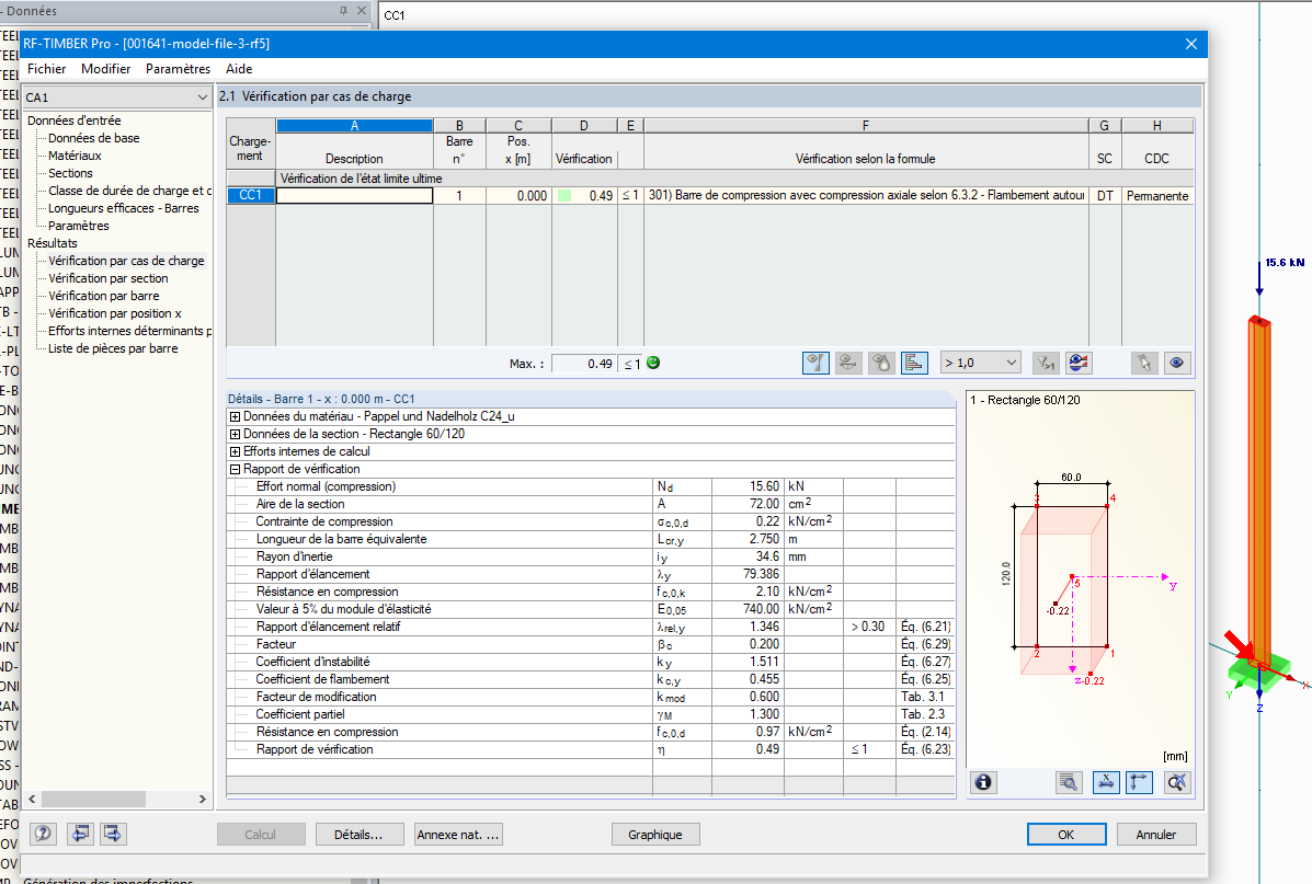Analyse du flambement