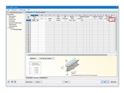 Application de charge excentrée