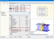 Comparaison avec le module JOINTS Steel - DSTV