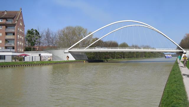 Pont routier Wolbecker dans RSTAB (© grbv)