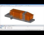 RFEM-Modell des „Haus der Bauern“ (© Göppert Bauingenieure)