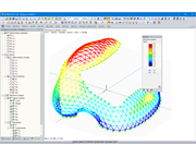 Modèle de l'Enigma dans RSTAB (© Novum Structures)