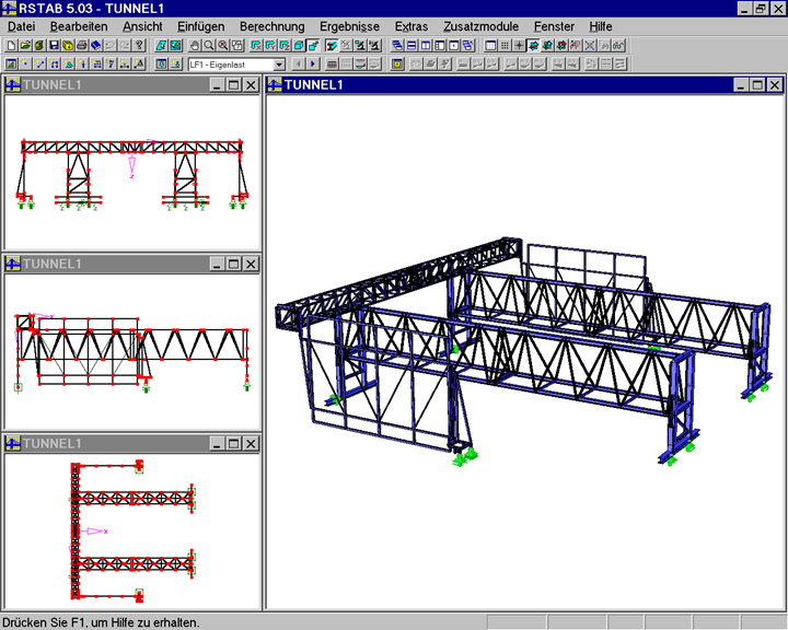 Coffrage hydraulique de support pour tunnels