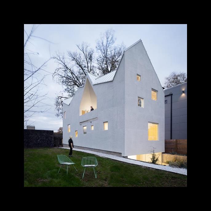 Maison individuelle Gables à Atlanta, États-Unis (© NAARO | naaro.com)