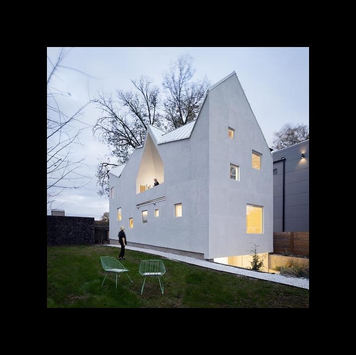 Maison individuelle Gables à Atlanta, États-Unis (© NAARO | naaro.com)