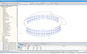 Structure porteuse de la façade dans RFEM (© Enclos Corp.)