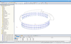 Structure porteuse de la façade dans RFEM (© Enclos Corp.)