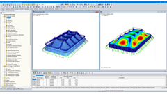 Déformation de la structure en traction due aux charges de vent (© Studio Rota Nodari)