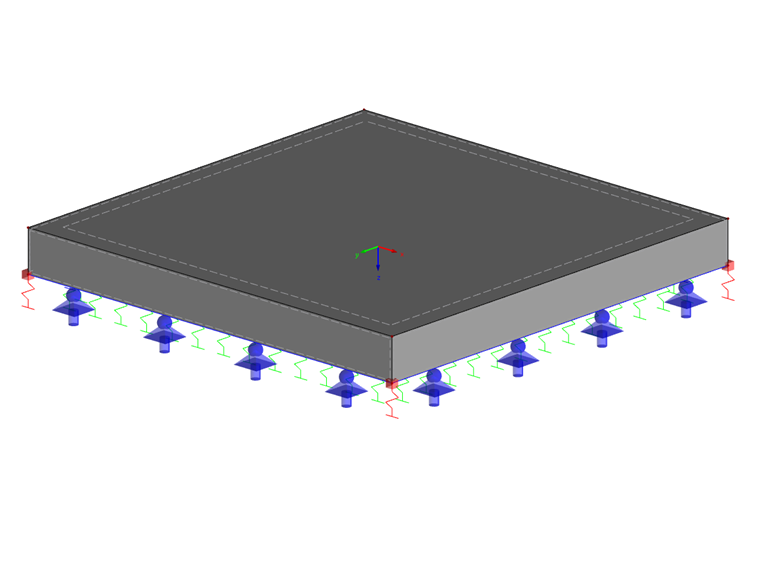 Application de ressorts de surface, de ressorts linéiques et de ressorts simples