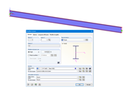 Exemple de poutre pour plusieurs méthodes LTB