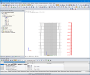 NBC 2015 Cisaillement de base élastique, Ve, pour le spectre de réponse élastique dans RF-DYNAM Pro – Charges équivalentes
