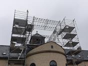 Échafaudage pour la prison Hobro Arrest, Danemark (© PlusEight System AB)