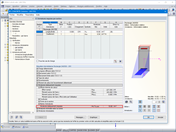 Armatures requises déterminées par RF-CONCRETE Columns