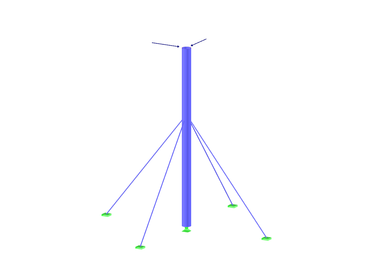 structure à câbles