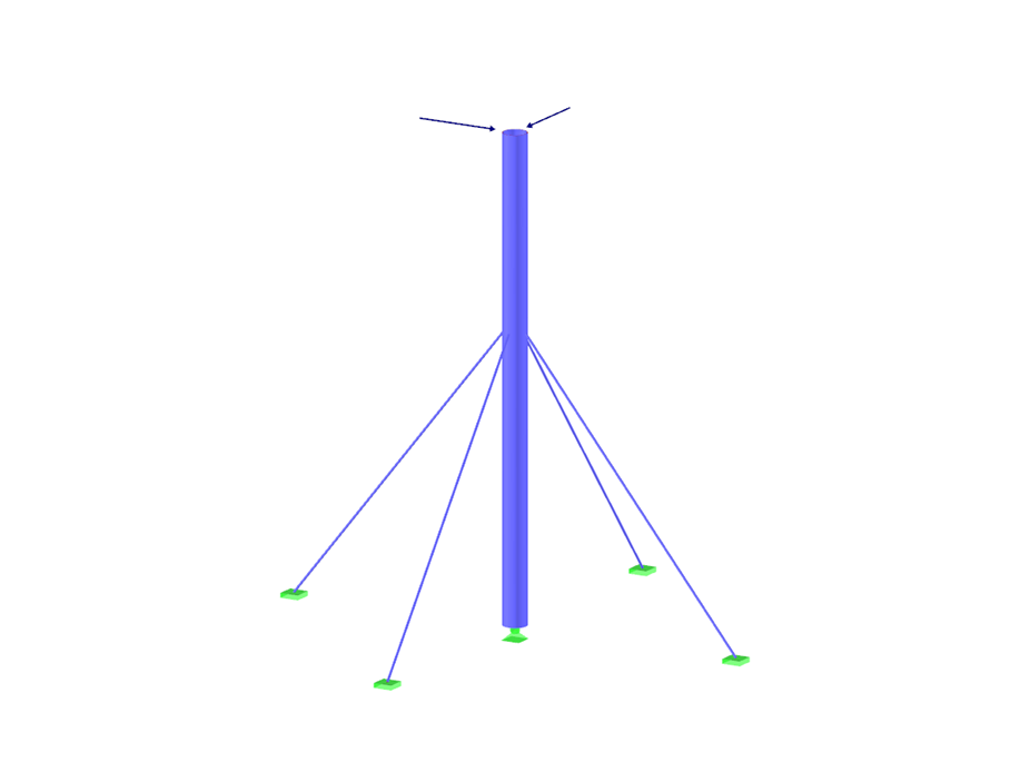 structure à câbles