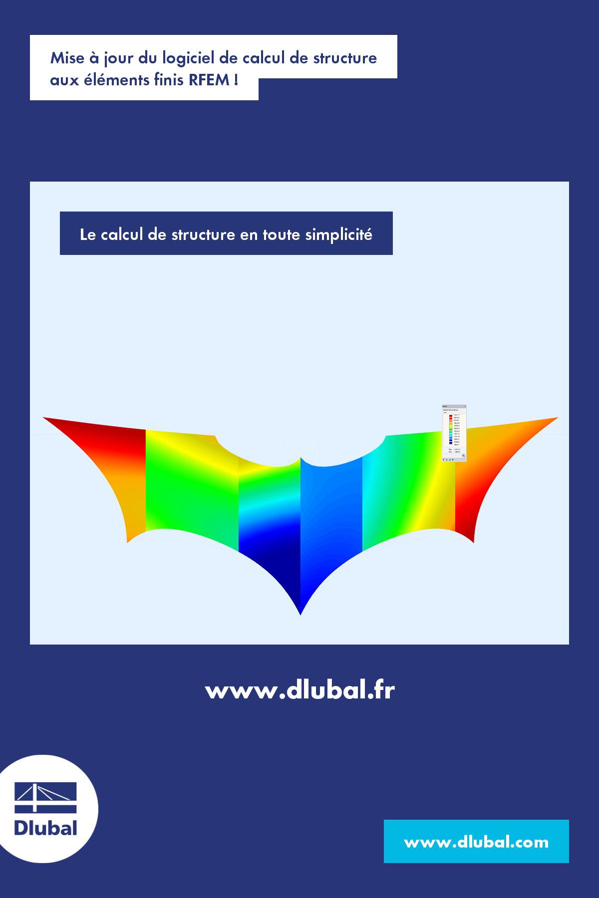 Mise à jour du logiciel de calcul de structure \n aux éléments finis RFEM !